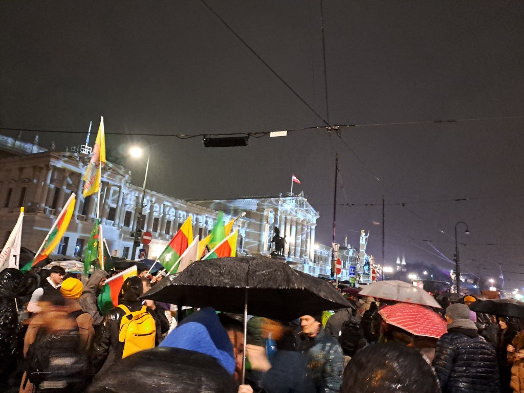 Demonstration gegen Rechtes Gedankengut und für Demokratie – Demonstration against right-wing ideas and for&nbsp;democracy